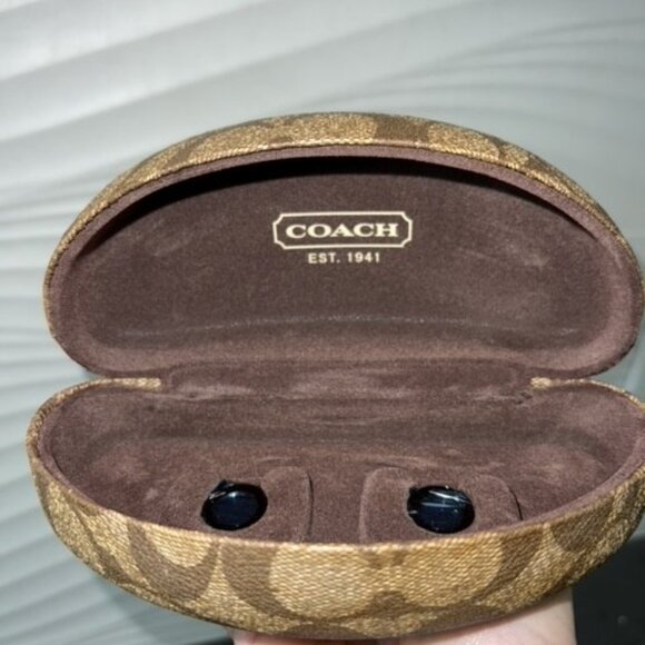 COACH WOMENS SUNGLASSES BELLE S461 BLACK - Picture 3 of 9